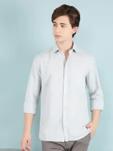 Crimsoune Club Men Classic Slim Fit Printed Casual Shirt