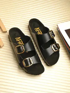 AfroJack Women Patina Leather Flats