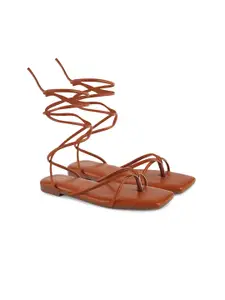 JM Looks Women Open Toe Flats