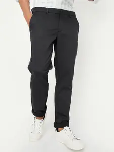 max Men Mid-Rise Regular Fit Trousers
