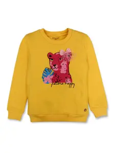 Gini and Jony Girls Printed Sweatshirt