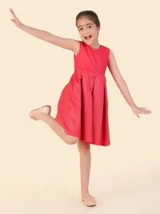 Fabindia Girls Fit & Flare Dress