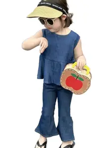 StyleCast x Revolte Girls Printed Sleeveless Top With Trousers