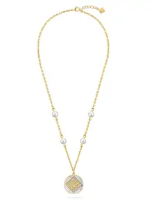 Guy Laroche Gisele Gold-Plated Stainless Steel Necklace