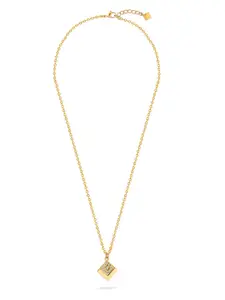 Guy Laroche Grace Gold-Plated Stainless Steel Necklace