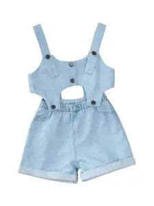StyleCast x Revolte Girls Shoulder Straps Top With Shorts