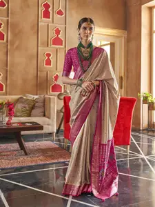 elora Woven Design Zari  Patola Saree