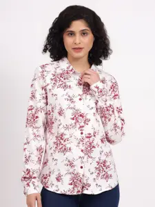 NKSA FASHION Women Comfort Floral Printed Casual Shirt
