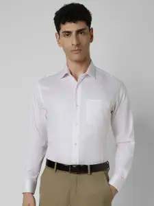 Van Heusen Men Spread Collar Micro Ditsy Printed Cotton Formal Shirt