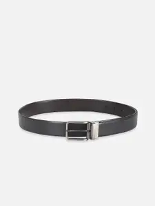 Peter England Men Textured Tang Closure Formal Belt