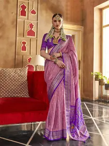 elora Woven Design Zari Patola Saree