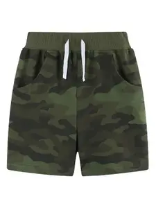 StyleCast Boys Camouflage Printed Regular Fit Shorts