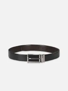 Peter England Men Textured Tang Closure Formal Belt