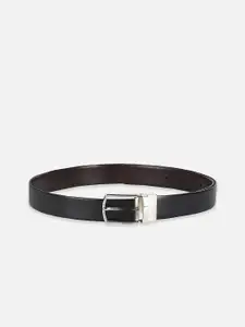 Peter England Men Solid Tang Closure Formal Belt