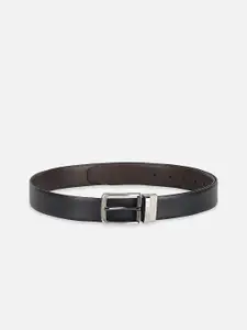 Peter England Men Solid Tang Closure Formal Belt