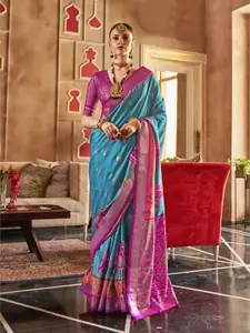 elora Woven Design Zari Patola Saree