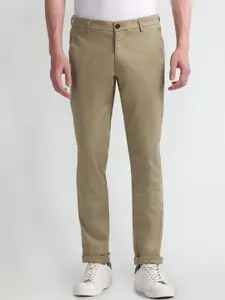 Arrow Sport Men Slim Fit Mid-Rise Flat-Front Trousers