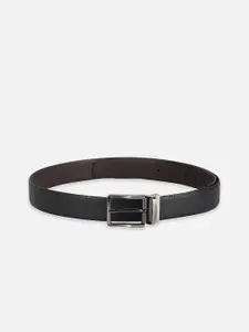Peter England Men Textured Tang Closure Formal Belt