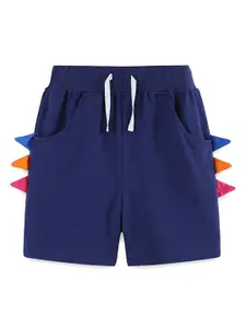 StyleCast Boys Regular Fit Mid-Rise Cotton Shorts