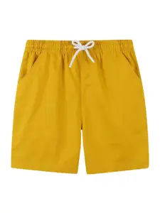 StyleCast Boys Mid-Rise Cotton Shorts