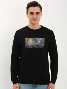 Allen Solly Men Printed Sweatshirt