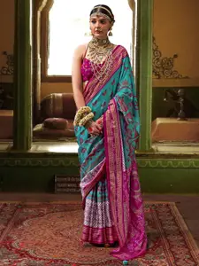 elora Woven Design Zari Patola Saree