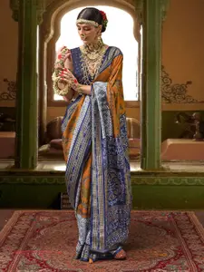 elora Woven Design Zari Patola Saree