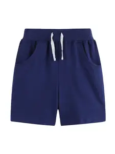 StyleCast Boys Regular Fit Mid-Rise Cotton Shorts
