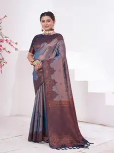 Anouk Woven Design Zari Kanjeevaram Saree