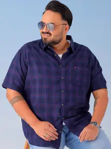 Hardsoda by The Indian Garage Co Men Opaque Checked Casual Shirt