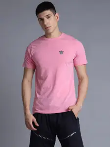 HRX by Hrithik Roshan Men Solid Round Neck Cotton T-shirt