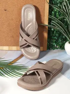 CHINRAAG Women Open Toe Flats