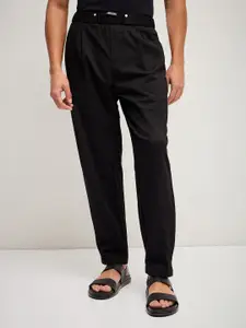 THE BEAR HOUSE Men Solid Regular Fit Trouser