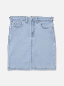 Allen Solly Junior Girls Mini Straight Skirt