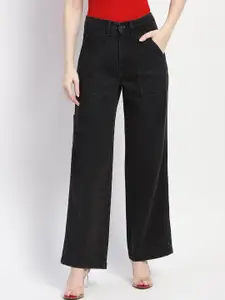 Madame Women Mid-Rise Low Distress Boyfriend Fit Jeans