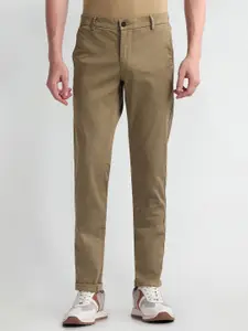 Arrow Sport Men Mid-Rise Slim Fit Chinos Trousers