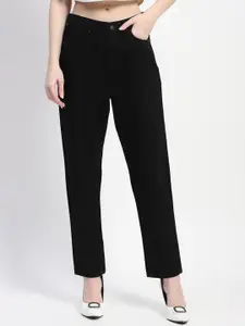 Madame Women Mid Rise Mom Fit Jeans