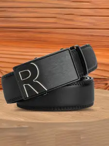 WINSOME DEAL Men Solid Slider Buckle Closure Belt