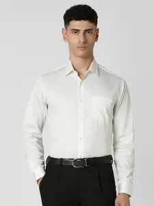 Van Heusen Men Spread Collar Micro Ditsy Printed Cotton Party Shirt