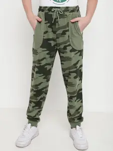 Octave Boys Camouflage Printed Cotton Joggers