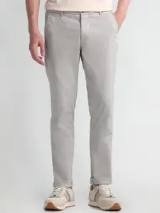 Arrow Sport Men Slim Fit Mid-Rise Chinos Trousers