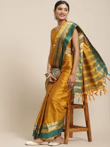 Saree mall Uppada Solid Zari Sarees