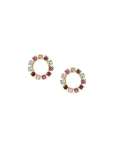 Ted Baker Haliana Halo Gold-Plated Circular Crystals Studs