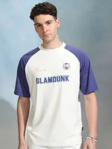 HIGHLANDER Men Graphic Printed Round Neck Cotton Oversized T-shirt