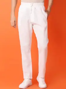 V-Mart Men Striped Mid Rise Track Pants