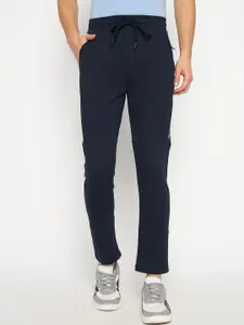 Duke Men Cotton Mid-Rise Relaxed-Fit Track Pants