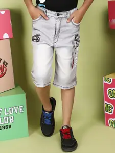V-Mart Boys Regular Fit Denim Shorts