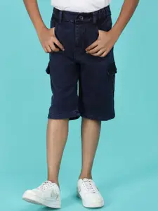 V-Mart Boys Mid Rise Denim Shorts