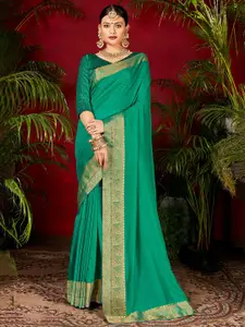 Saree mall Ethnic Embellished Banarasi Zari Sarees