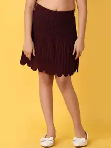 V-Mart Girls A-Line Knee-Length Skirts